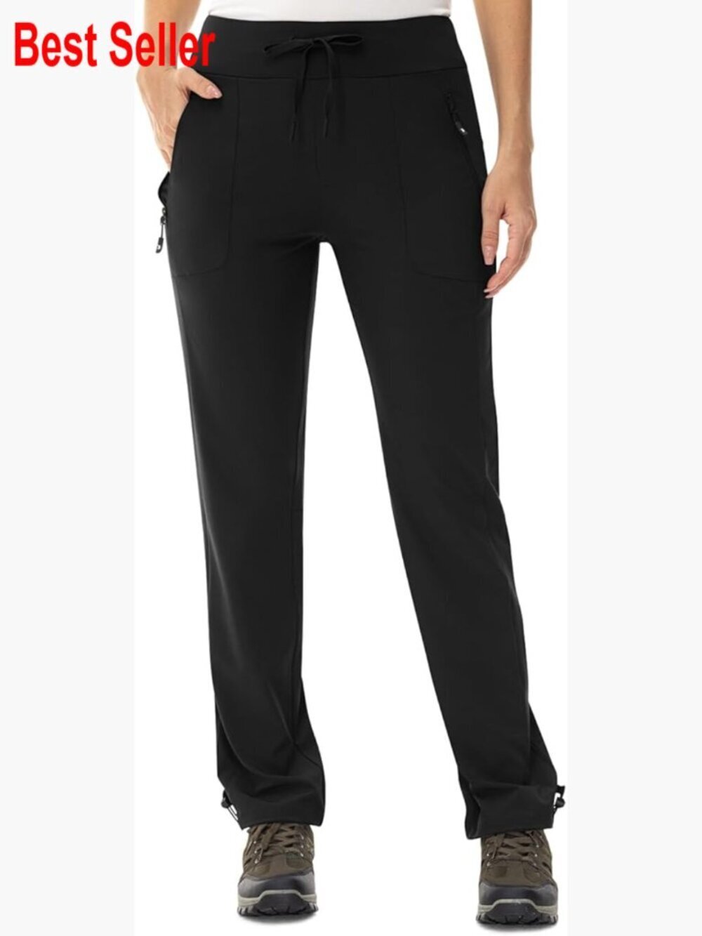 Lightweight Water Resistant Hiking Pants with Stretch Quick Dry Fabric